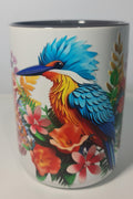 Bird with Flowers Coffee/Mug 425ml