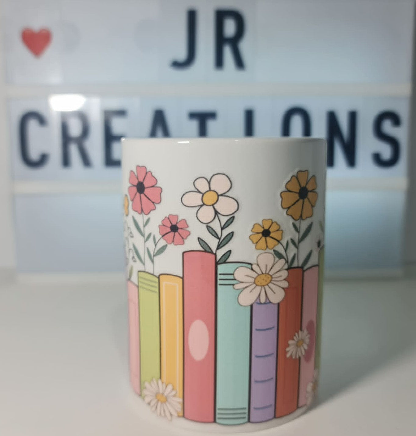 "Bookshelf Wrap" Coffee/Tea Mug 443.6ml/15oz