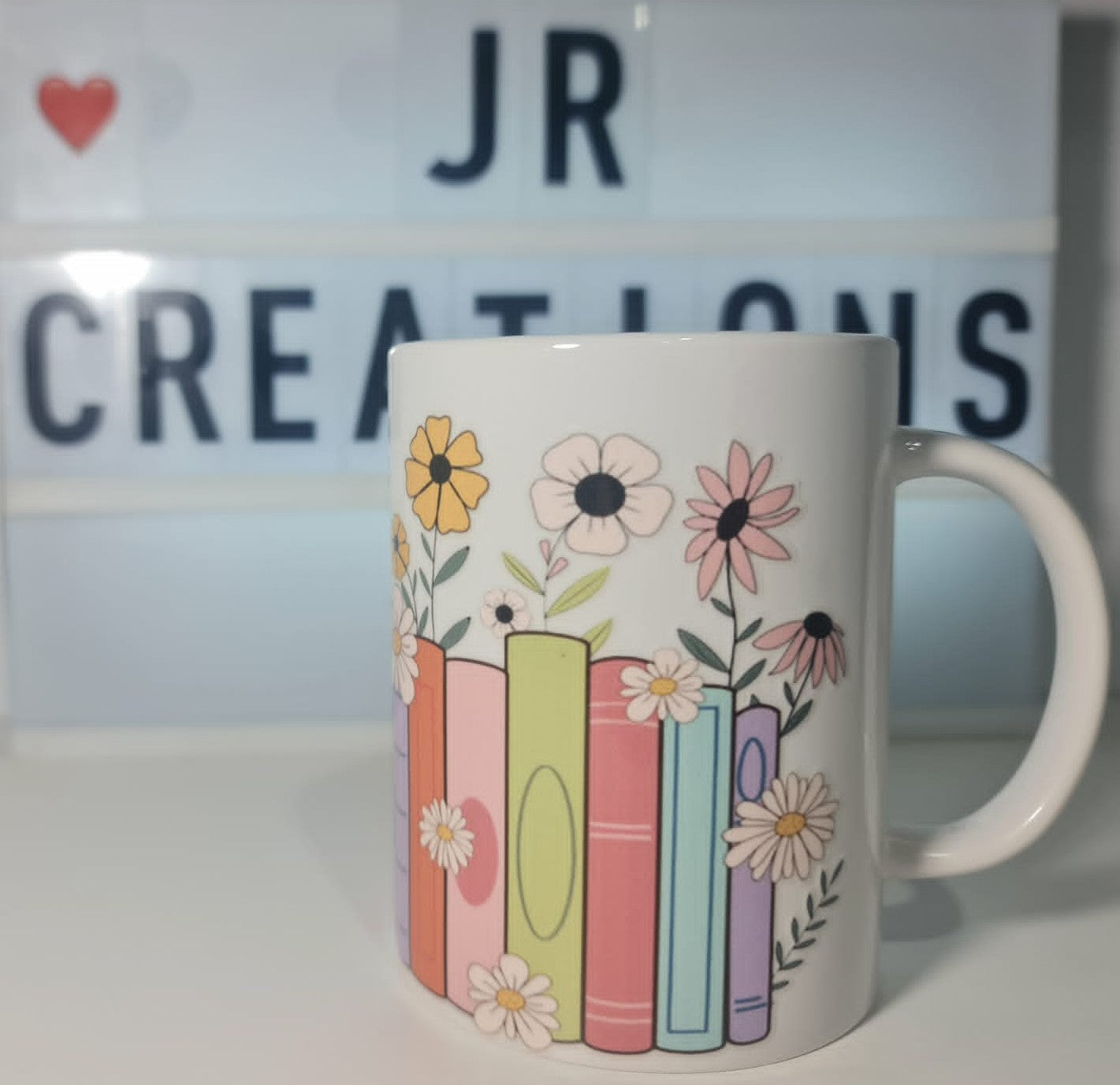 "Bookshelf Wrap" Coffee/Tea Mug 443.6ml/15oz