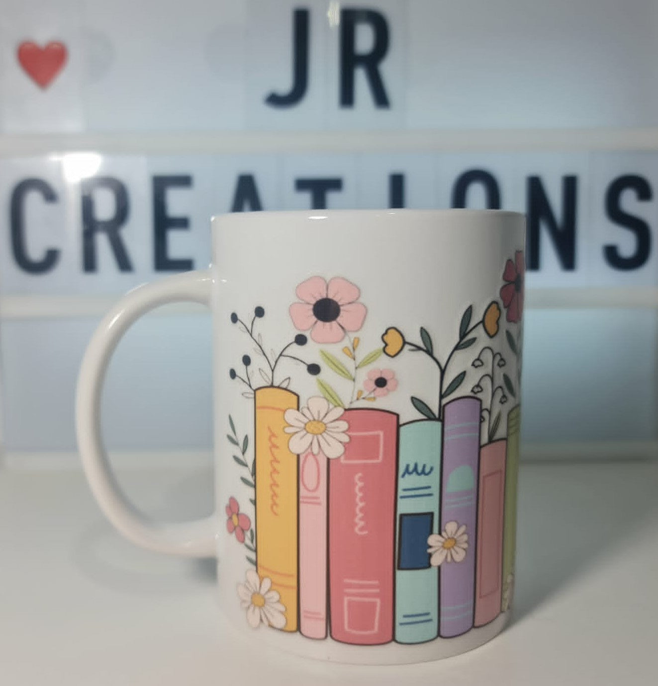 "Bookshelf Wrap" Coffee/Tea Mug 443.6ml/15oz