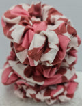 Circle Design Extra Soft Scrunchie Pink Shades