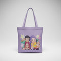 KPOP Demon Hunters Huntrix Tote Bag Purple