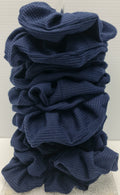 Waffle Pattern Scrunchie Soft and Stretchy Fabric