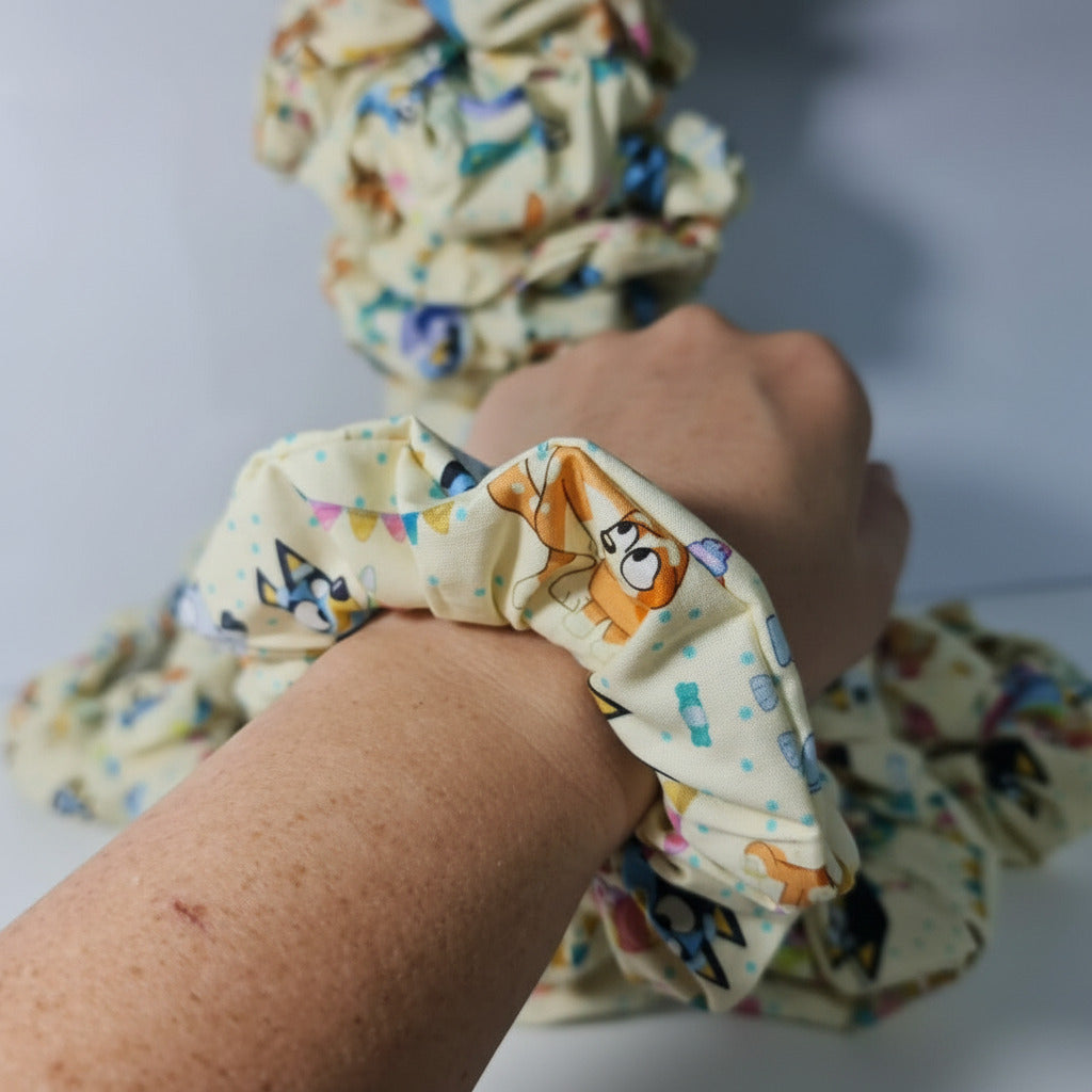 "Bluey Celebration" Scrunchie